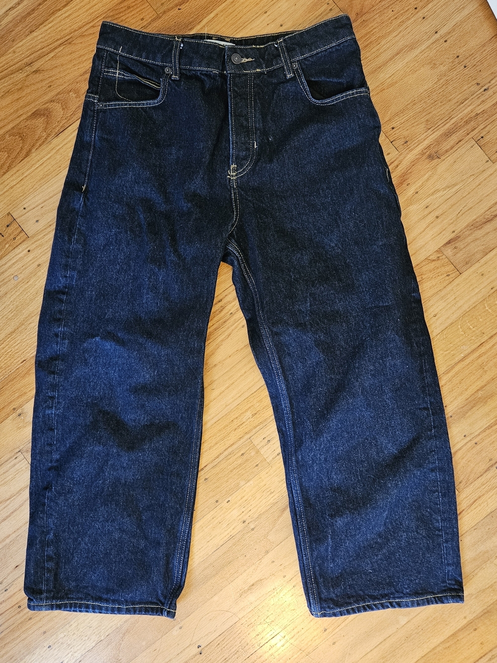 We The Free Women's Straight Leg Jeans in Dark Blue